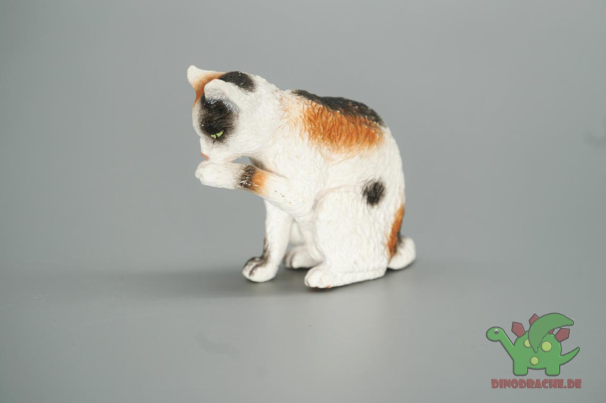 Schleich Katze putzend 13675